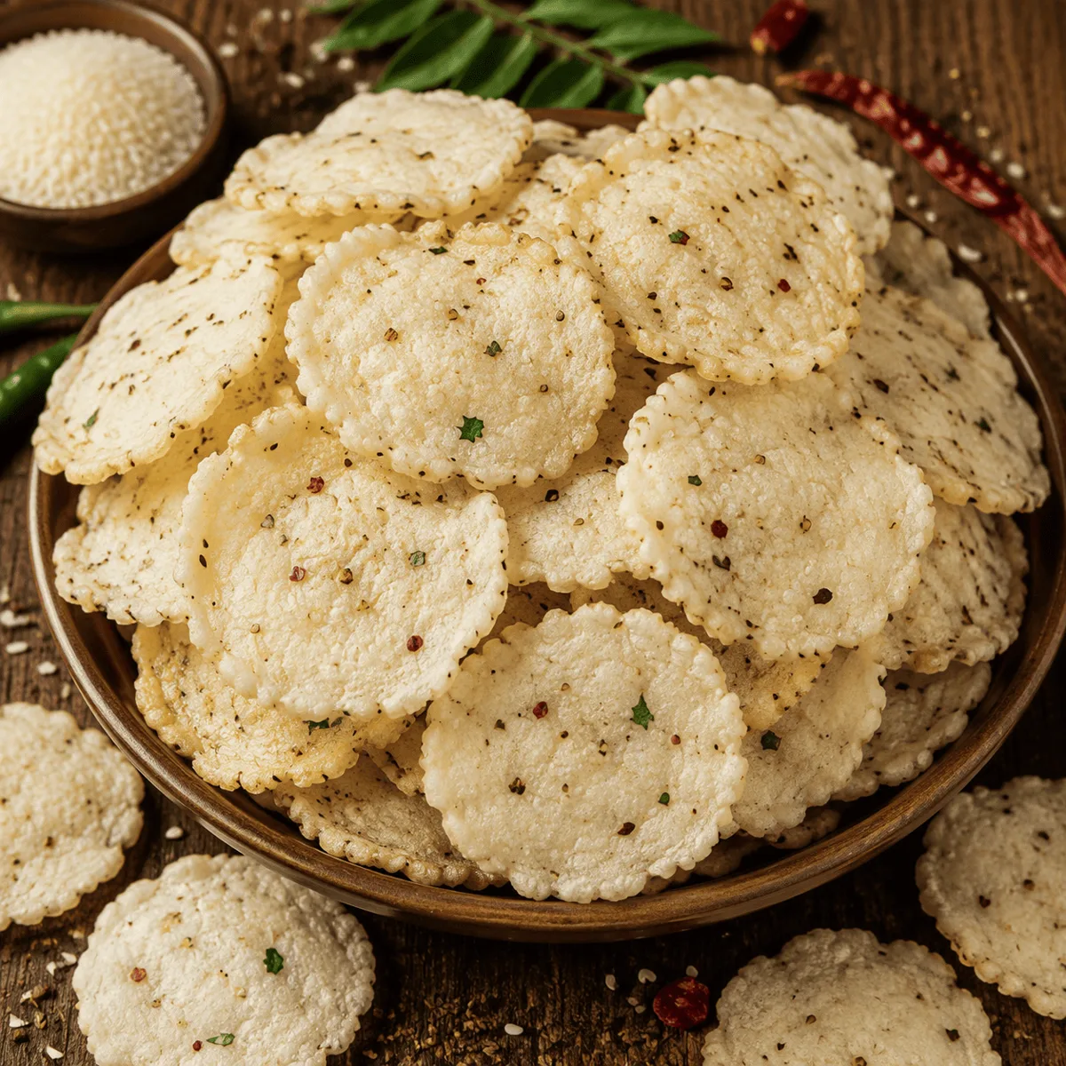 Rice Flour Crackers