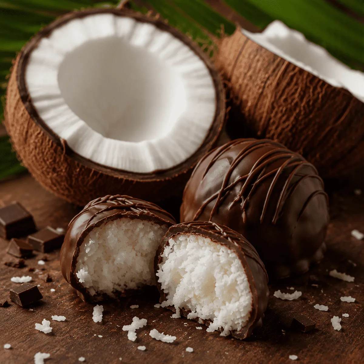 Coconut Jaggery Chocolate